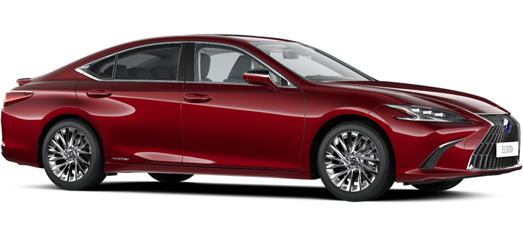 Lexus ES Frontal- und Seitenansicht