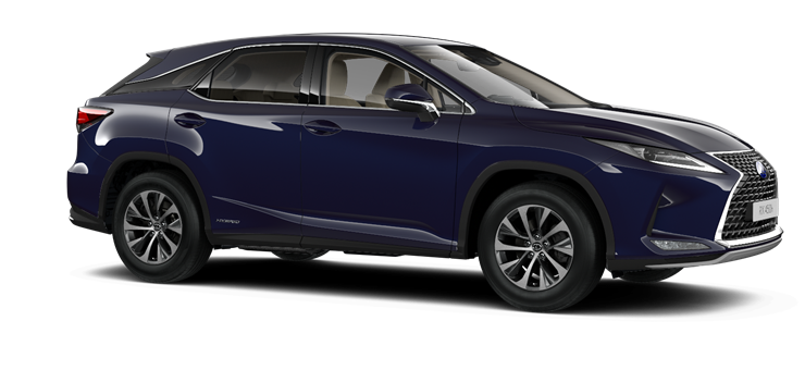 Lexus RX Frontal- und Seitenansicht