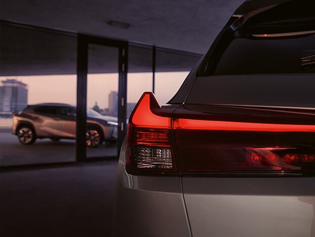 Ansicht eines Lexus Wagens