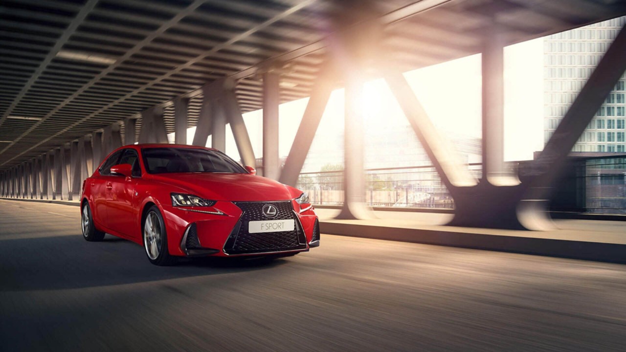 Roter Lexus F Sport