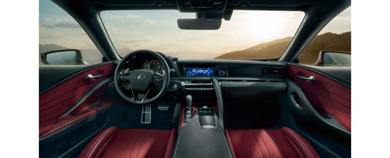 Lexus LC Cockpit-Aufnahme