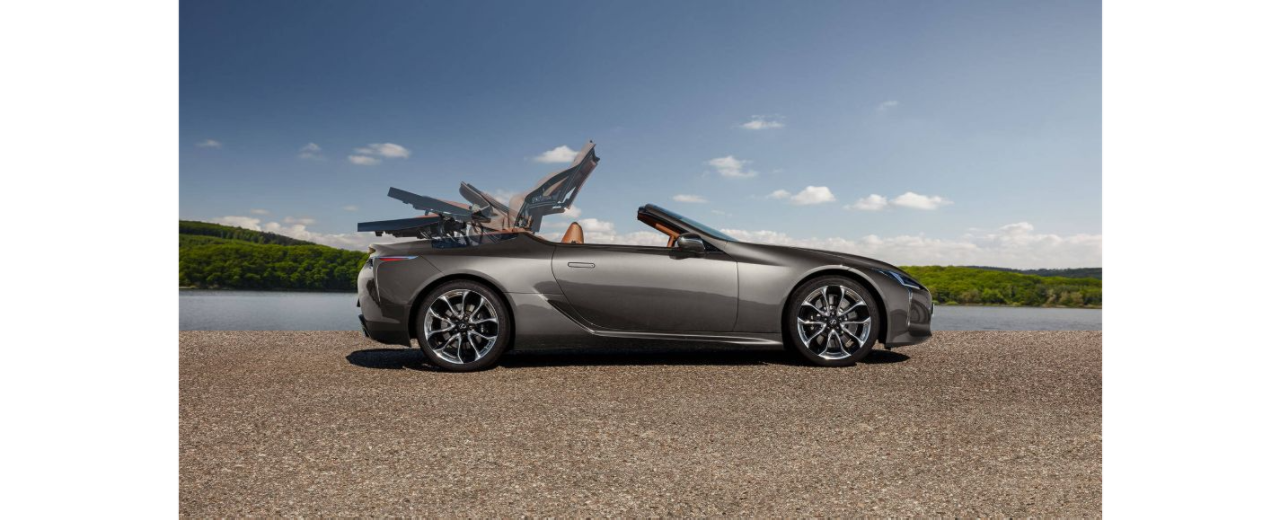 Lexus LC Cabriolet Seitenansicht