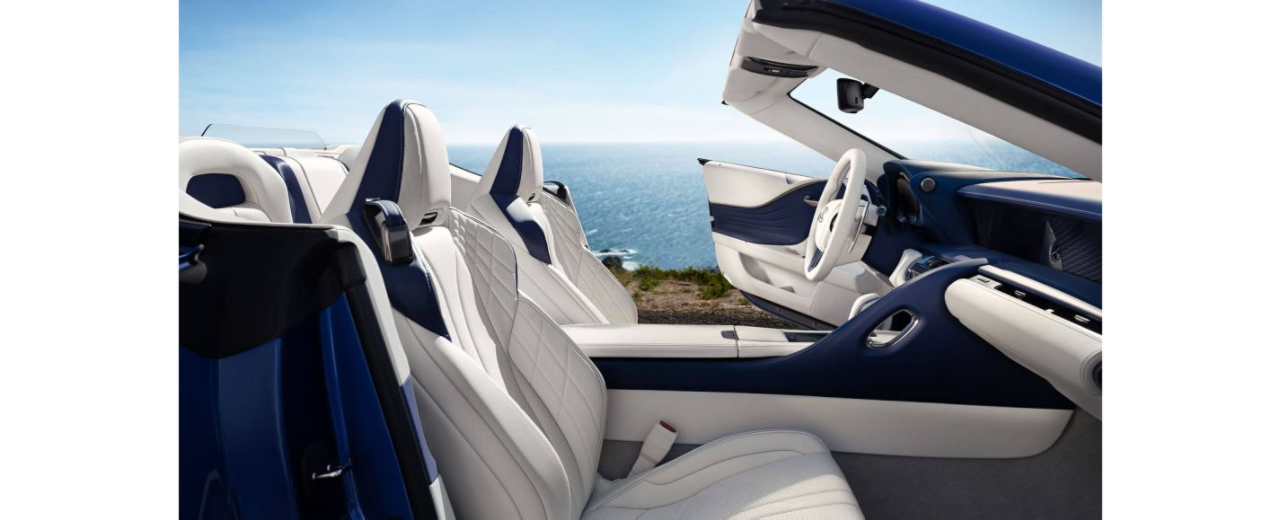 Innenausstattung des LC Cabriolet