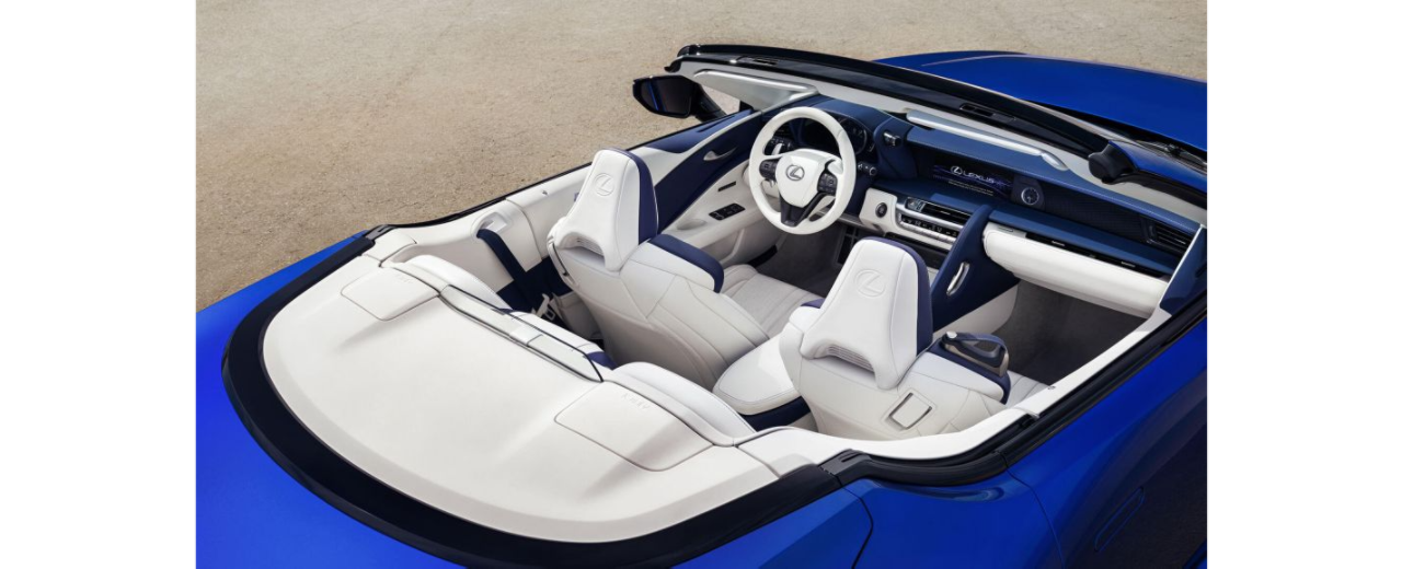 Innenausstattung des LC Cabriolet