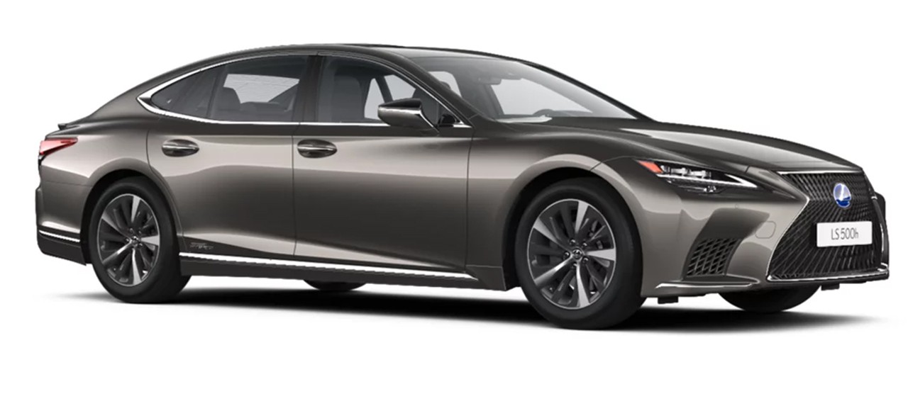 Lexus LS Frontal- und Seitenansicht