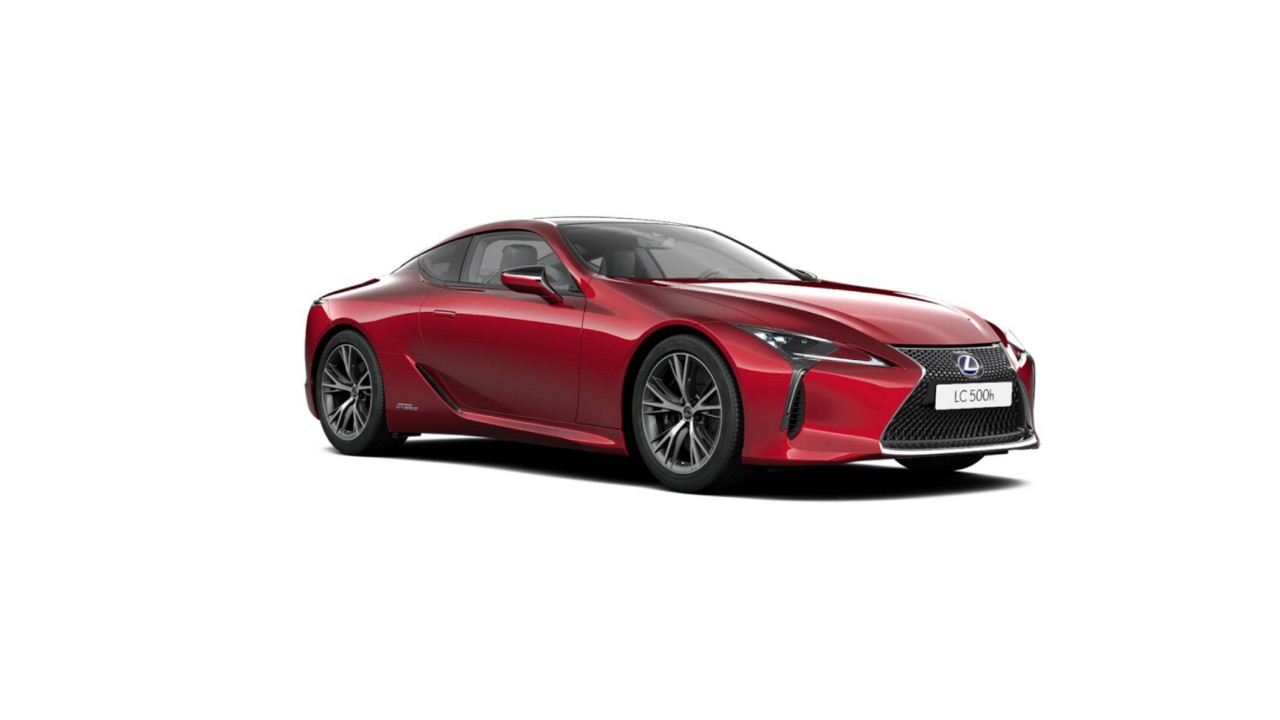 Roter Lexus LC