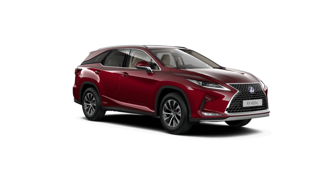 Roter Lexus RX-L