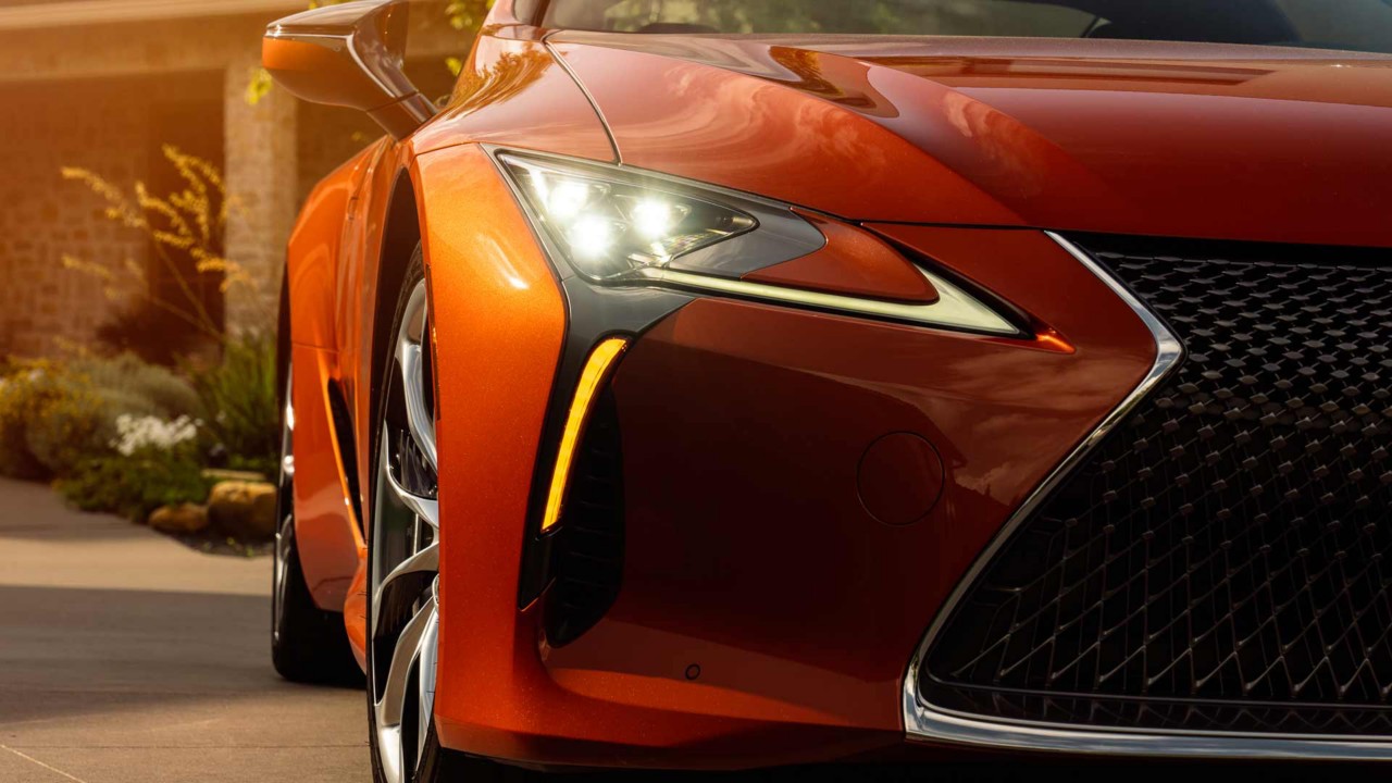 Lampe des Lexus LC Coupé.