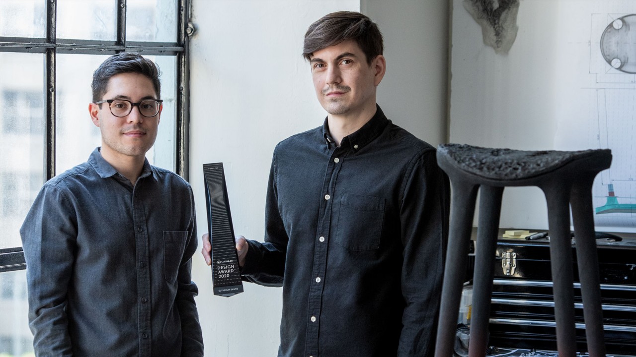 Zwei Gewinner des Lexus Design Award