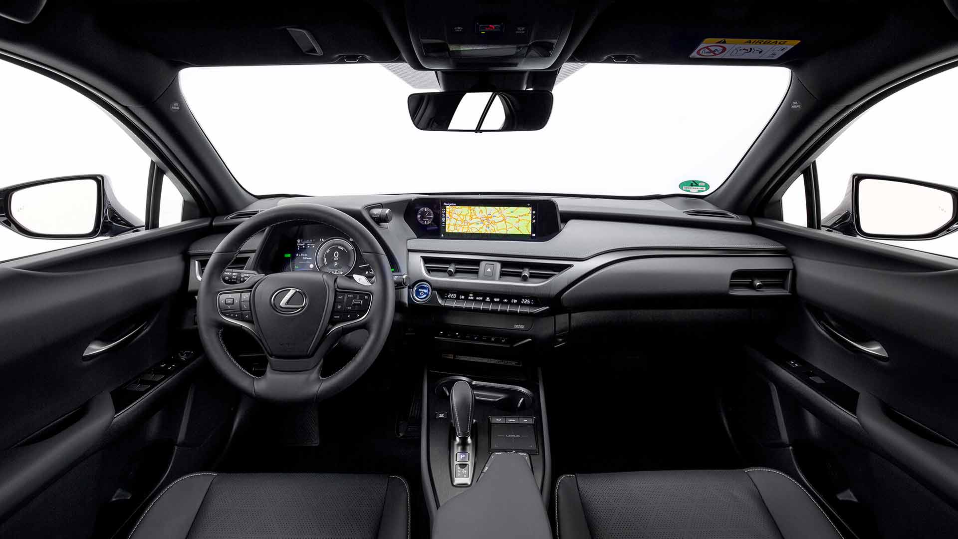 Cockpit des Lexus UX 300e