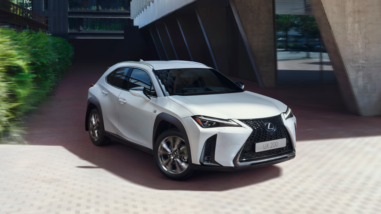 Lexus UX 250h parkt