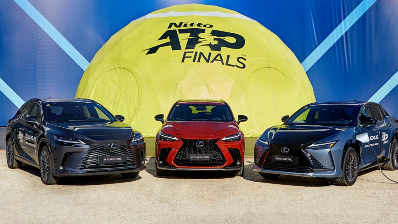 Lexus RX, NX and RZ at the ATP Tour
